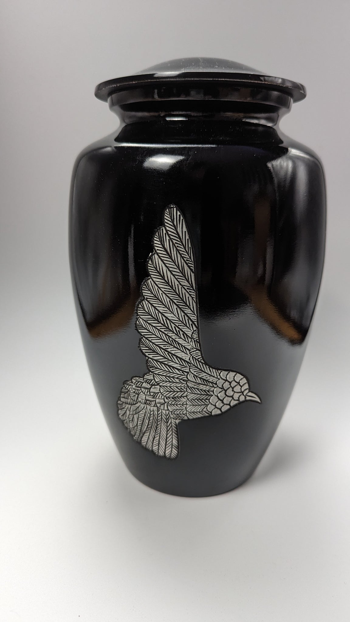 Urne funéraire avec Colibris