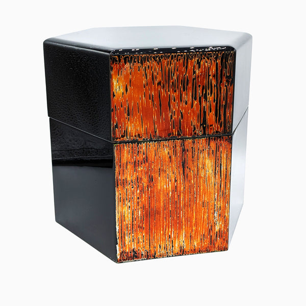 Urne exagonale en fibre de verre