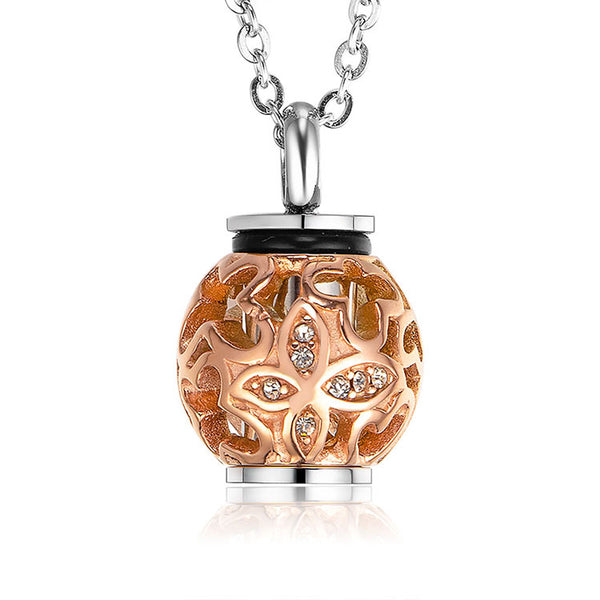 Pendentif Urne de papillon cendre - Urne Cinéraire Lambert