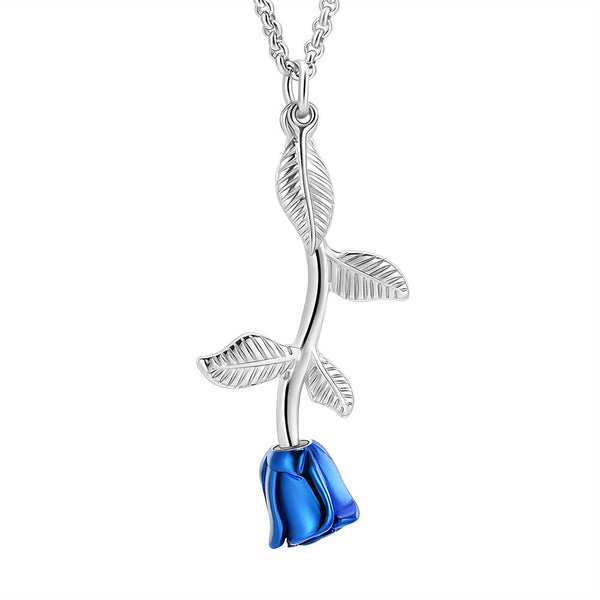 Pendentif en forme de rose pour cendre cendre - Urne Cinéraire Lambert